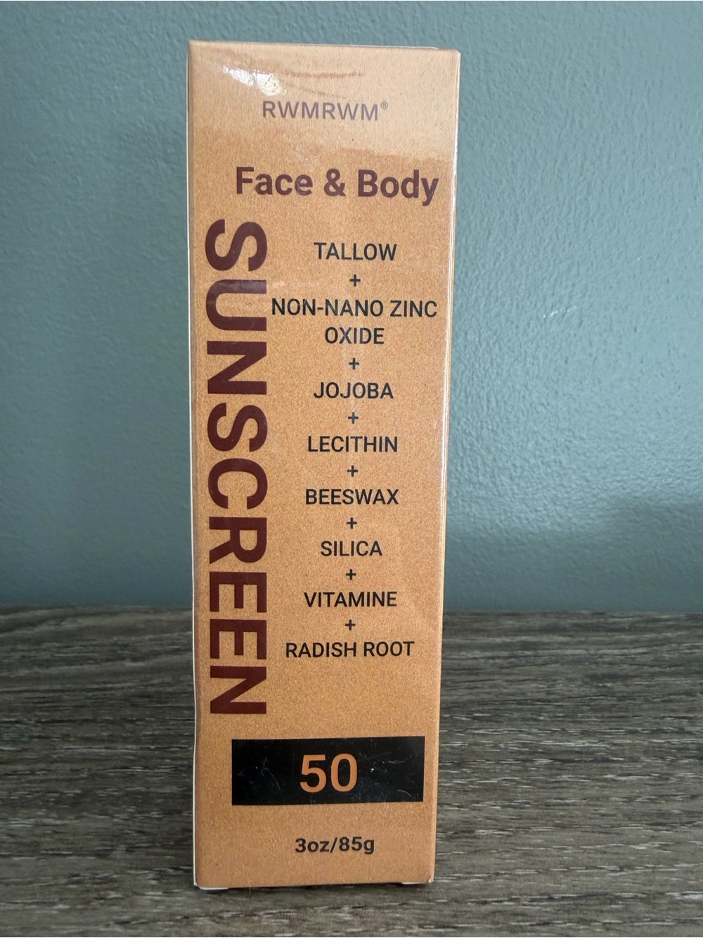 Face & Body Sunscreen SPF 50
